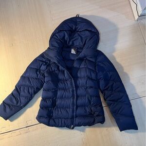 Women’s Navy Puffer Jacket